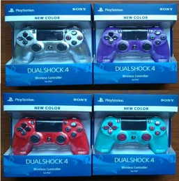 Med nytt färghandelspaket 18Colors PS4 Wireless Bluetooth Controller Shock 4 Gamepad för Sony PS4 Joystick1406465