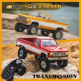 Cars Neue FMS K10 Pickup 1:18 FCX18 Chevrolet RC Fernbedienungsmodell Autosimulation Kletterauto Allrad -Spielzeugmodell