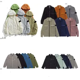 Дизайнерская куртка мужская куртка для бренда бренда весна/лето легкий с длинными рукавами плащ водонепроницаемой и солнечный дождь