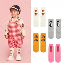 Meias (Stock) Autumn Boys and Girls Baby Cartoon NONSLIP SOCKS DE TUBO