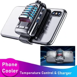 Chłodne przenośne telefon komórkowy chłodnica wycisza USB chłodzenie chłodzące chłodzenie temperatury chłodnicy na smartfona iPhone Huawei Xiaomi Samsung