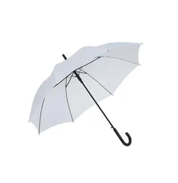 Sublimation Umbrella Polyester 대형 자동 우산 DIY 블랭크 이중 레이어 Windproof Parasol6606384