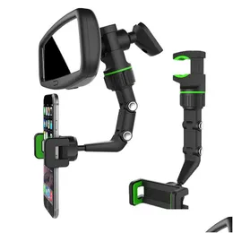 Altri accessori per interni Auto Porta del telefono Trim Tim Mtifunzionale a 360 gradi Riazzabile Riavviabile Specchio a sospensione clip clip Dro OT3S9