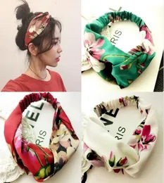 Women Girls Summer Bohemian Hair Bands Stampare fasce per la testa retrò Turban Bandanas Bandanas Accessori per capelli Accessori per capelli Headwrap9244673