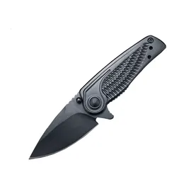 Spoke 1313 Pocket Knife 420 Rostfritt stålhandtag med Blackwash Coatin Blade Camping Folding Knife