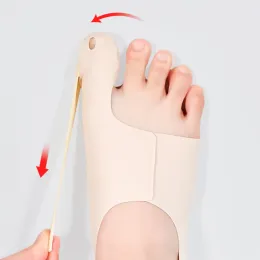 도구 1pc 대형 발가락 번개 교정 조절 가능한 정형 외과 양말 발가락 분리기 통증 완화 Hallux Valgus Feet Protector Foot Care Tools