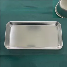 1PC Stainless Steel Nail Art Equipment Plate Cosmetic Storage Tray Surgical Dental Tray Home False Nails Dish Tools Nail Art