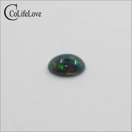 Pietre preziose 5 mm*7 mm trattata naturale opale sciolta opale per gioielli che producono gemme opali tinte all'ingrosso