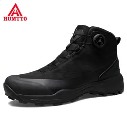 SCARPE IMPRESSIMENTE IN MUSTRO HUMTTO SCARPE MOUNTAGLIE SCEAKER PER UMI STUMI DI SICUREZZA DI CAMPING SPORT SPORT SCARPE MENS TATTICHE NERO 240420