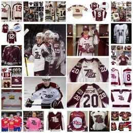 KOB 2022 Custom Ohl Peterborough Petes zszyta koszulka hokeja 3 Stevie Leskovar 31 Michael Simpson 16 Nicholas Robertson 23 Ryan Spooner 9