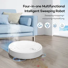 5in1 Robot Vacuum Cleaner USB uppladdningsbar automatisk rengöring av svepningsmaskin Våt moppning rengöringsmedel 240418