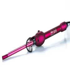 Profesjonalny obrzeża do włosów Mężczyźni Curling Żelazny Spiral Elektryczny Wave Waver Roller Curling Iron Wand szczypc 9 mm Man Man Cur6193737