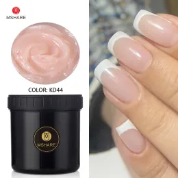 Gel Mshare 250g natürlicher Nackt durchscheinend Hardbuilder Jelly Gel nicht Flussnagelverlängerung Dehnung Konstruktion Reparatur gebrochen