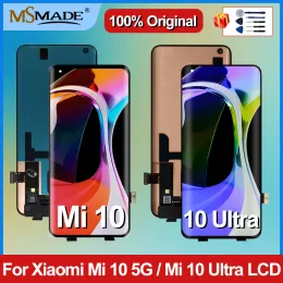 スクリーン6.67 "Xiaomi Mi 10 LCDディスプレイ画面のOEM 10 Pro LCD修復部品Xiaomi Mi 10 Ultraディスプレイ交​​換部品