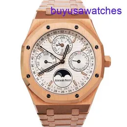AP -Kalender Armbandwatch Mens Royal Oak Serie 26574OR 18K ROSE GOLD PLATE BUSEURT