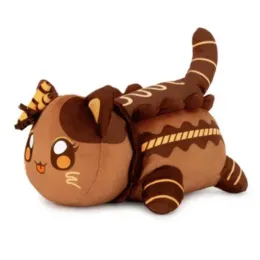 Игрушки Новый мяу Aphmau Plush Doll Aphmau Mee Meo Meow плюшевый игрушечный кока -кока -фри гамбургеры хлеб единорог оленьи олень еды кошачь