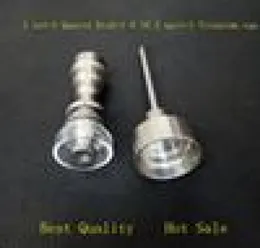 Titanyum Nails Quartz Dish Banger Sigara Aksesuarlar Aracı 6 In 1 inç Bahis Şarj Yağ Donanları Cam Su Bong4049652