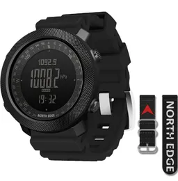 Titta på män Vattentät vandringssportklockor Altimeter Barometer Compass Army Adventure för Relojes Hombre armbandsur7889924