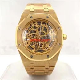 İsviçre Lüks Saatler AP Otomatik Saat Audemar Pigue Royal Oak Scheletro 39 mm 18k Oro Giallo Limitata Uomo 14789BA HBI0