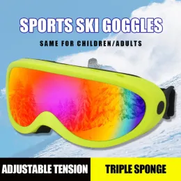Okulary TPU narciarskie gogle wodoodporne odporność na zużycie wiatrów