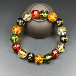 Stränge Pi Xiu Vermögensarmband für Frauen Feng Shui Männer fünf Elemente Motto Perlen Armband Meditation Chakra Yoga Armband Schmuckgeschenk