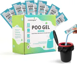 Tools Poo Gel for Camping Toilet, Portable Toilet Powder Poo Urine Powder for Camping, ECOFriendly Liquid Waste Gel Poo Powder