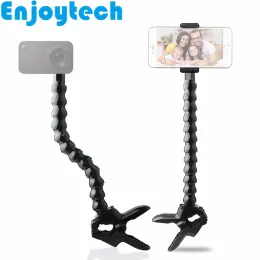 Tripods Neue flexible Oktopus monopod Mount Ständer für GoPro Hero SJCAM DJI Somo -Kameras Selfie -Stick mit Halter für Mobiltelefone