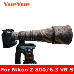 Filtry dla Nikon Z 800 mm F6.3 VR S WODY OBŁODY OŁODORNOŚĆ KAMUFLAGE PŁATNOŚĆ DENA OBŁODA OBŁODY OCHRONA OCHRONA NYLON PROIND TRUK DO NIKKOR 800/6.3