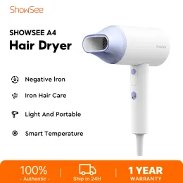 Essiccatore Showee Anion Hair Excante A4 Glower ionico negativo 1800W EHD Conterazione costante pieghevole