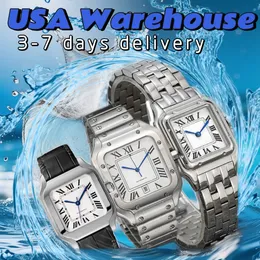 Titta på Designer Menwatch Movement Watches Automatic Mechanical Watches Womenwatch Full rostfritt stål Lysande vattentäta armbandsur 2024