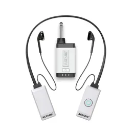 Microfones V8 Wireless Monitoring Headset Live Broadcast Computer Anchor