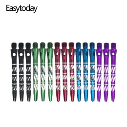Darts Easytoday 15pcs/Set Darts аксессуары валы алюминий пять цветов 45 -миллиметровый Darts Professional Accessories оптовые