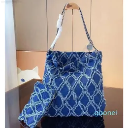 Bolsa de designer Bolsa de compras de jeans Backpack Backpack Designer Woman Sling Bolsa mais cara com cadeia de prata Gabrielle Quilted Luxurl