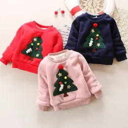 Sweaters NYSRFZ 2017 new Baby Boys Girls Newborn Kids Knitted Christmas tree pattern Winter Autumn Pullovers Warm Outerwear Sweaters