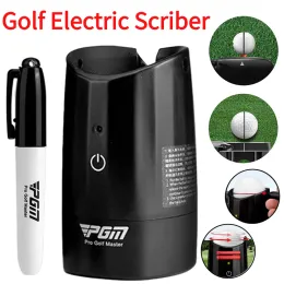 AIDS Electric Golf Ball Scriber hittar Gravity Distribution Line Spot Marker Alignment Tool Golf Ball Scriber för golftillbehör