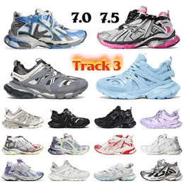 Retro Designer Runner 7.0 7.5 Traccia 3.0 Triple S Super Running Shoes Brain Platforms Belcaga Platform Transmit Balencigaa Runners Decostruction Sneakers