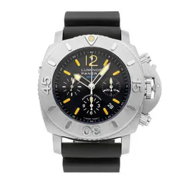 Panerais ZF Fabrika Otomatik Hareket Luminor Versenkbar 47mm Herren 187