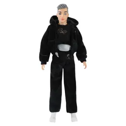 Three color Ken dolls paired with toys children's doll sets long pants men's clothing accessories DIY dolls for free to wear at home