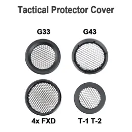 Lights Tactical Killflash Sight Protector Cover For G33 G43 4xFXD T 1 T 2 ACOG Scope Magnifier Honeycomb Shading Protective Accessories