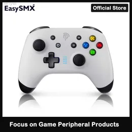 Oyun Denetleyicileri Joysticks EasySmx Bayard 9124 Kablosuz Gamepad Bluetooth Denetleyici Anahtar Android iOS Telefon PC Windows 4 Programlanabilir Anahtar D240424