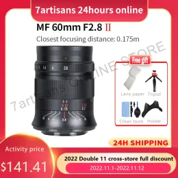 Filtri 7artisan 7 artigiani 60mm f2.8 II MF APSC ro lente per Sony E Nikon Z Fuji XF Canon EFM Canon RF M4/3 Leica L Mount