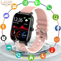 Orologi Smart Watch Women Band Watchs Bluetooth Call Waterproof Realtime Previecy Activity Attività cardiaca Traccia smartwatch per Xiaomi