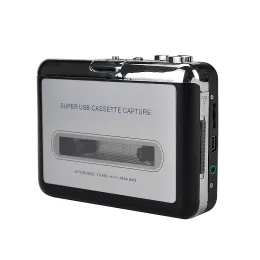 Player USB Cassette Player Portable Tape Convert Player Tape to MP3/CD Format Capture MP3 Audio Music Via USB Builtin Speaker