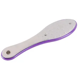 Nuovo 2024 Auciatore a doppia faccia in acciaio inossidabile in acciaio inossidabile File di pedicure File callus Dead Skin Remover Pedicure Tools per piede in acciaio inossidabile