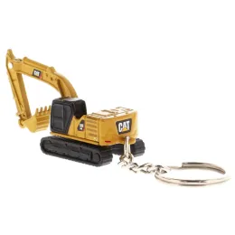 Toys Diecast Cat 320 Engineering Vehicle Model Toy Keychain Pendant Eloy Excavator Small Gift Decoration Souvenir Excavator Model