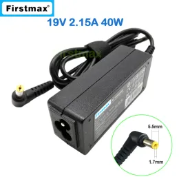 ADAPTER 40W 19V 2.15A AC Power Adapter Supply för Acer Extensa 2509 2510 TravelMate B1 B113 B115M P245 Laddare