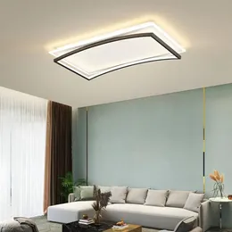 Modern LED -taklampa för sovrummet vardagsrum Studie Kök tak ljuskrona inomhus heminredning Lätt fixtur Lyster