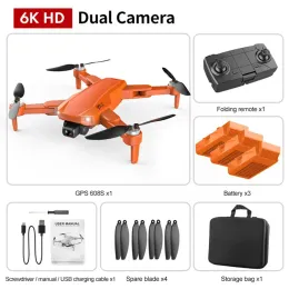 Droni 2022 Nuovo Drone GPS 6K Professionale HD Profesional HD Antishake Fotografia Aerial Fotografia Footcopter Piegabile Brushless