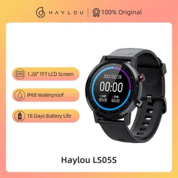 Смотреть оригинальные Haylou RT LS05S Smart Wwatch 1.28 "Большой дисплей Умные часы Водонепроницаемые спортивные фитнеса сердечного ритма.