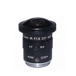 Filter 2,5 mm CS -lins Fisheye vidvinkellins IR F1.6 2/3 8MP 4K Lens Surveillance Video Lenses